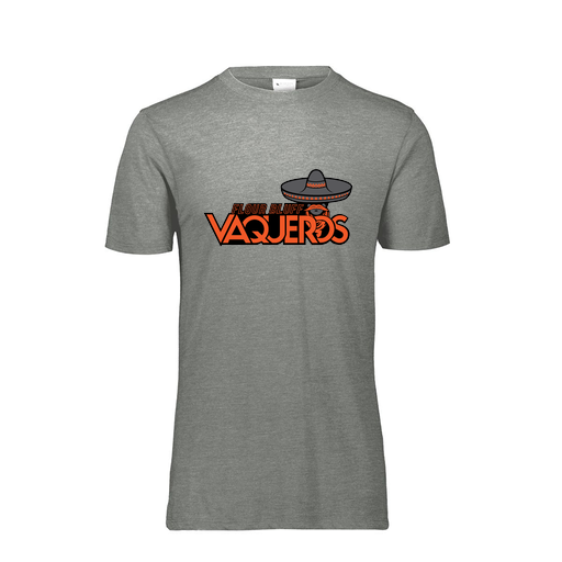 [FTSCUBGY-AS-LOGO1] Decker Men's Tri-Blend T-Shirt - Short Sleeve (Adult S, Gray, Logo 1)