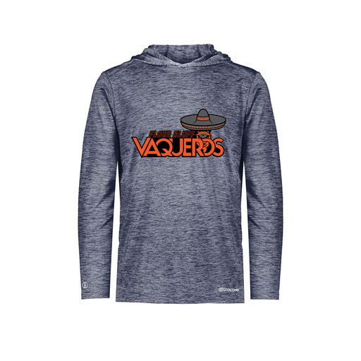 [FOLHCGNV-AS-LOGO1] Decker Men's Charge Hoodie (Adult S, Navy, Logo 1)